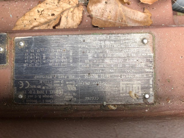 Kraemer KTM AA 29/75 Dust Collector, Machine ID: 7599